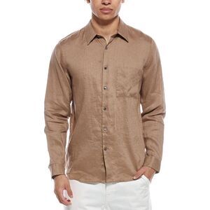 Theory Mens Irving Relaxed Linen Shirt